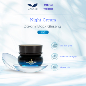 Dakami Black Ginseng Night Cream (Alpha Arbutin)